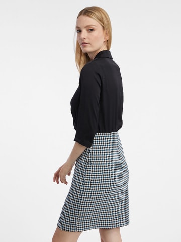 orsay Kleid in Schwarz/ Weiß