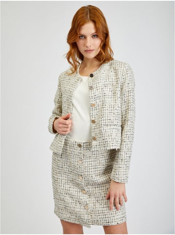 orsay Blazer in Creme/ Schwarz