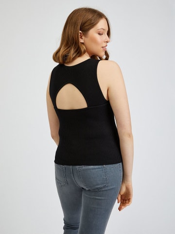 orsay Top w kolorze czarnym