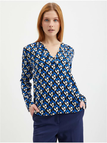 orsay Blouse blauw/zwart
