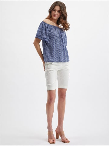 orsay Blouse blauw/wit