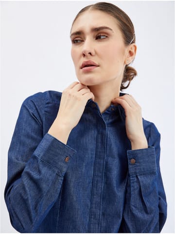 orsay Jeanshemd in Dunkelblau