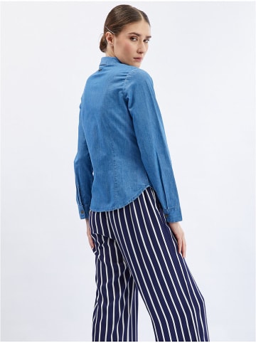 orsay Jeanshemd in Blau