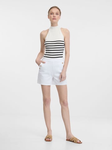 orsay Top in Creme/ Schwarz