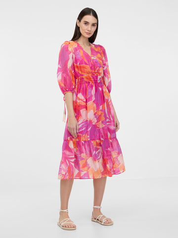 orsay Kleid in Pink/ Orange