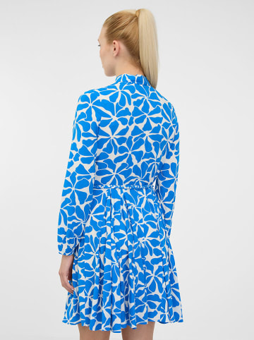 orsay Jurk blauw/wit