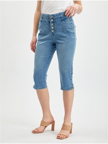 orsay Spijkercapribroek - skinny fit - blauw