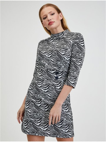orsay Kleid in Weiß/ Schwarz