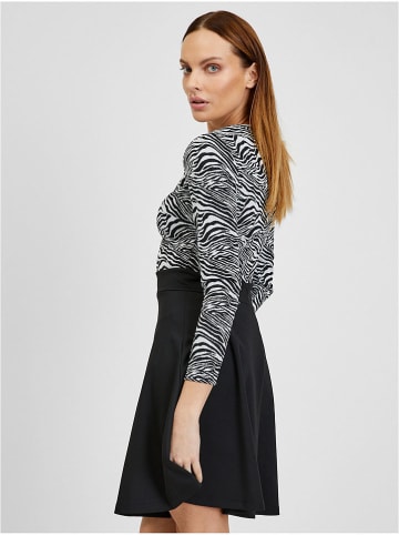 orsay Kleid in Schwarz/ Weiß