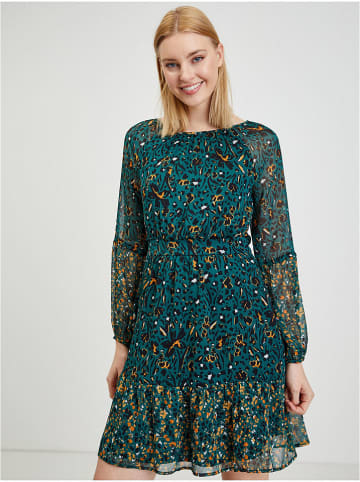 orsay Kleid in Petrol/ Schwarz