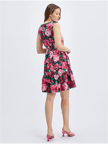 orsay Kleid in Pink/ Schwarz