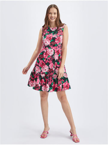 orsay Kleid in Pink/ Schwarz