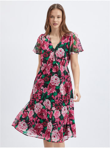 orsay Kleid in Pink/ Schwarz