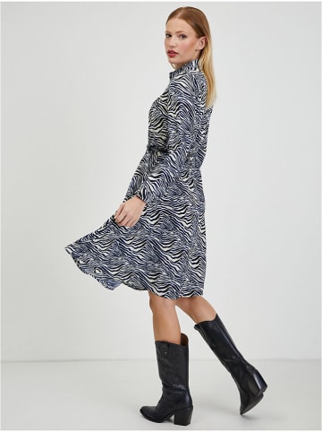 orsay Kleid in Weiß/ Schwarz/ Blau