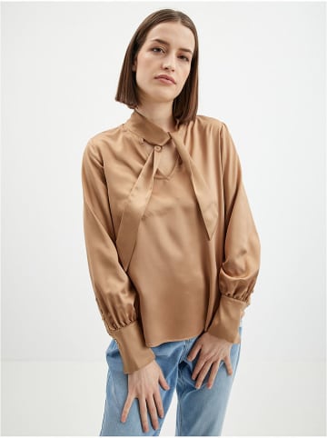 orsay Bluse in Hellbraun