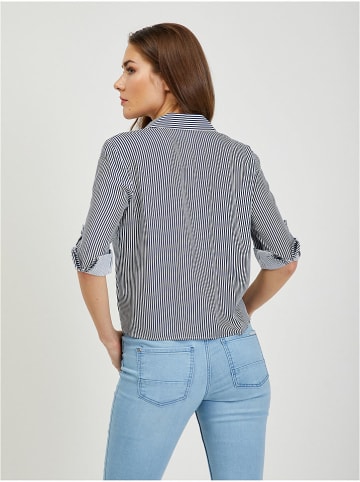 orsay Blouse donkerblauw/wit