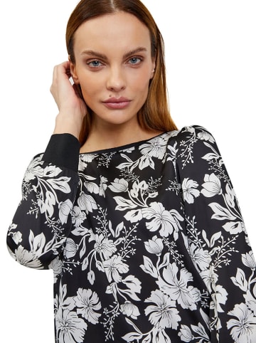 orsay Bluse in Schwarz/ Weiß