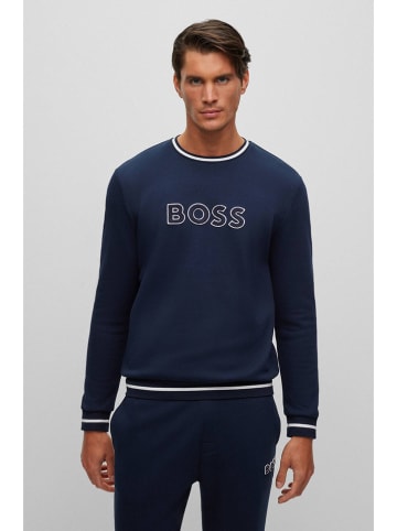 Hugo Boss Bluza w kolorze granatowym