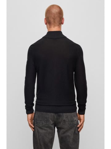 Hugo Boss Underwear Cardigan in Schwarz