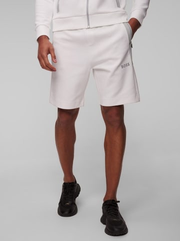 Hugo Boss Sweatshort wit