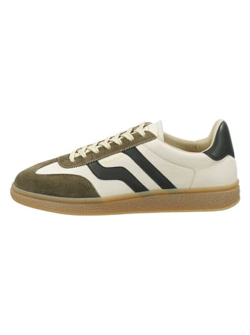 GANT Footwear Leder-Sneakers in Braun/ Beige