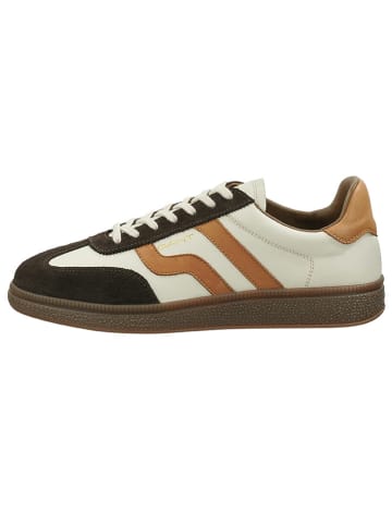 GANT Footwear Skórzane sneakersy w kolorze brązowo-jasnobrązowo-beżowym