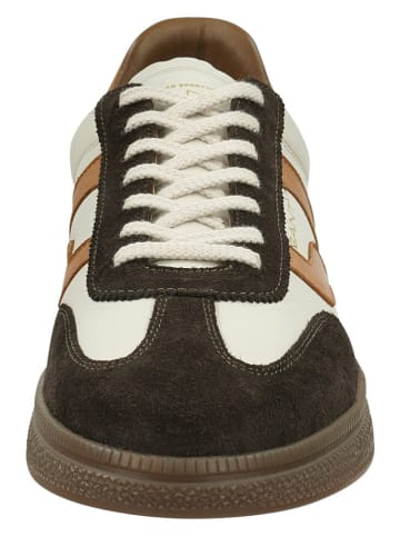 GANT Footwear Leder-Sneakers in Braun/ Hellbraun/ Beige