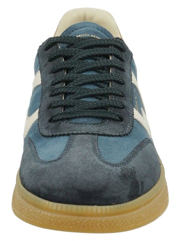 GANT Footwear Leder-Sneakers in Dunkelblau/ Blau