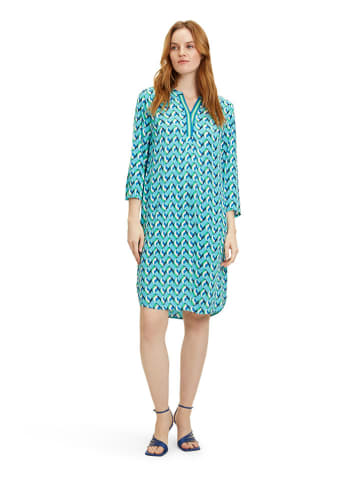 Betty Barclay Jurk lichtblauw/groen