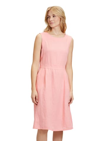 Betty Barclay Leinen-Kleid in Rosa