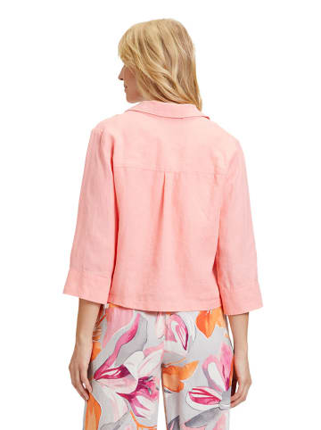 Betty Barclay Leinen-Blazer lichtroze