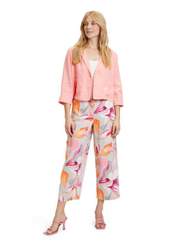 Betty Barclay Leinen-Blazer lichtroze
