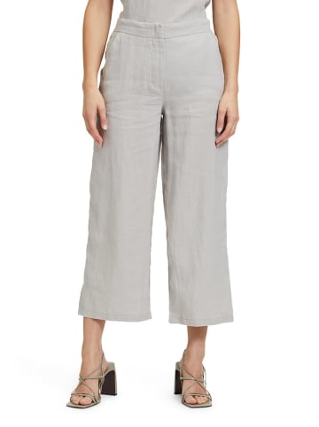 Betty Barclay Leinen-Hose in Hellgrau
