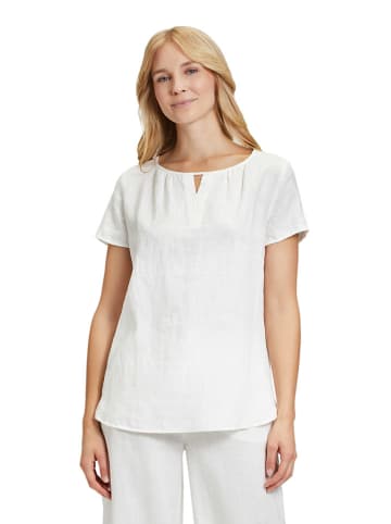 Betty Barclay Leinen-Bluse in Weiß