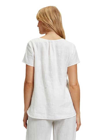 Betty Barclay Leinen-Bluse in Weiß