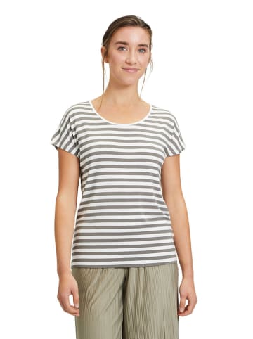 CARTOON Shirt in Weiß/ Grau