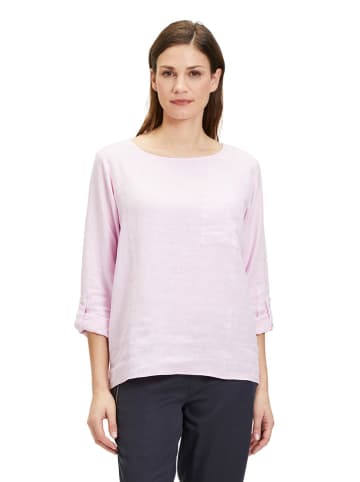CARTOON Linnen blouse lichtroze