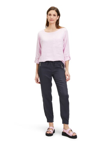 CARTOON Leinen-Bluse in Rosa