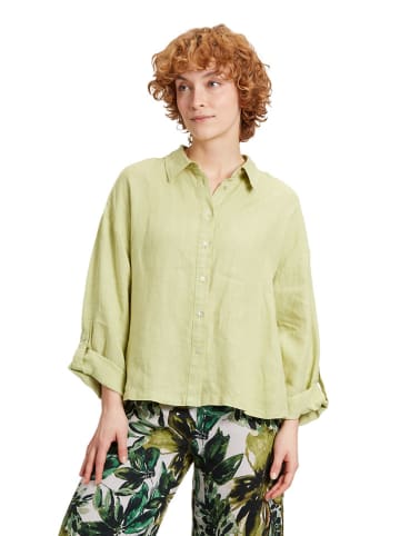 CARTOON Linnen blouse lichtgroen