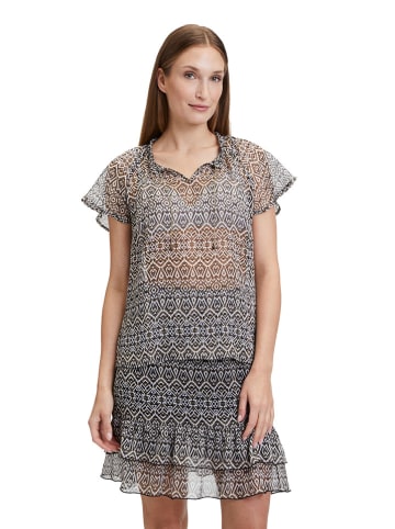 CARTOON Bluse in Weiß/ Schwarz