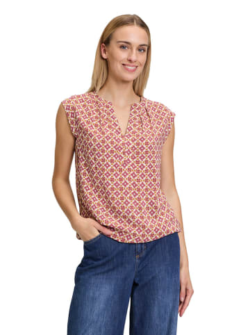 CARTOON Blouse wit/roze