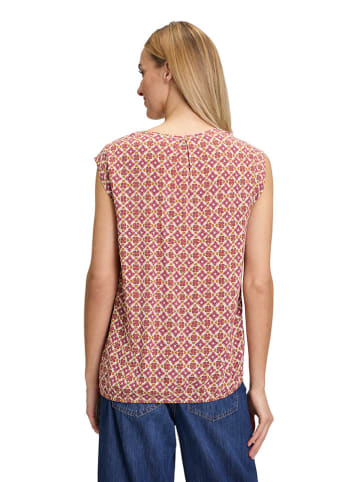 CARTOON Bluse in Weiß/ Pink
