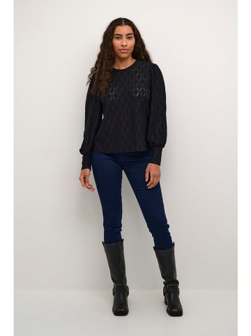 Kaffe Bluse "Tine" in Schwarz
