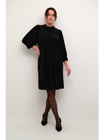 Kaffe Kleid in Schwarz