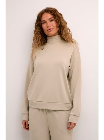 Kaffe Sweatshirt "Annika" in Beige