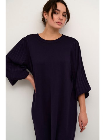 Kaffe Sweatjurk "Alone" paars