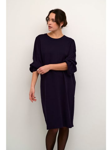 Kaffe Sweatjurk "Alone" paars