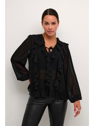 Kaffe Bluse "Ninna" in Schwarz