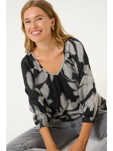 Cream Blouse zwart/crème