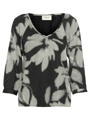 Cream Blouse zwart/crème